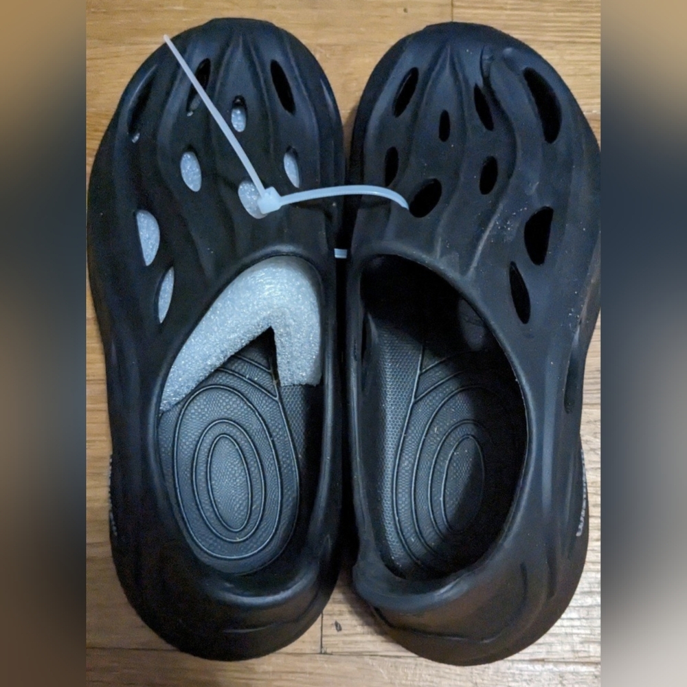 Black Slip-On Clogs